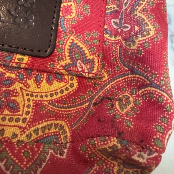 Brighton woven straw crossbody bag. - Picture 9 of 10